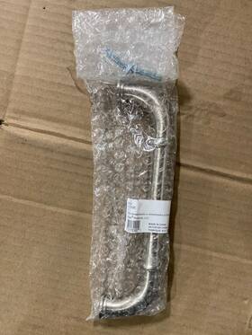 K60-ss Hickory Hardware 8 Inch Vintage Farmhouse Appliance Handle - Stainless Steel