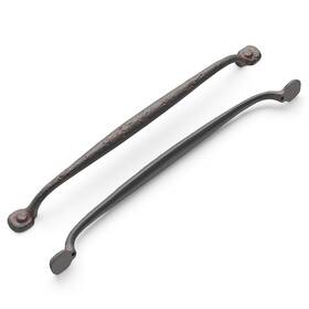 P2994-ri Hickory Hardware Rustic Iron Cabinet Pulls And Knobs 12 Inch Solid Metal Handle High Quality