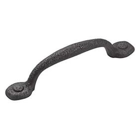 P3000-bi-10b Hickory Hardware Refined Rustic Collection Pull 3-3/4 Inch 96mm