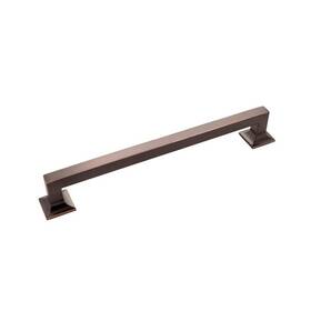 P3026-obh-5b Hickory Hardware Studio 8-13/16 Inch 224 Mm Oil-rubbed Bronze Highlighted Cabinet Pull 5-pack