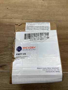 P3077-vb-5b Hickory Hardware Pack Of 5 - Cottage 3 Inch Cabinet Pull Vintage Bronze