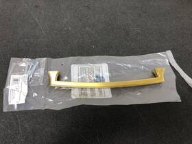 P3236-bgb Hickory Hardware Bold Square Cabinet Handle - Brushed Golden Brass