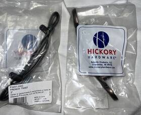 P3451-dac Hickory Hardware Antique Copper 3 Inch Cc Cabinet Handles French Twist Lot Of 10
