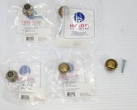 P8011-lp Hickory Hardware 5 - Manor House Brass 1 Inch Cabinet Drawer Knob Pulls
