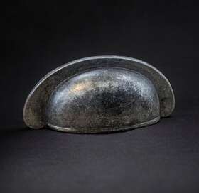 Pa1022-woa Hickory Hardware 6 Rustic Weathered Brass Oxford Drawer Cup Pull Handle 2.5 Inch Cc