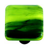 Hk2057-ka Aquila Art Glass Swirl Square Knob