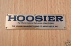 Hl-3 Hoosier Kitchen Cabinet Label Brass