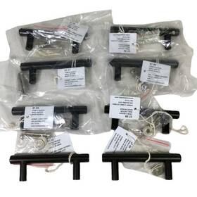 1822030 Hobby Lobby New Bronze Metal Drawer Cabinet Door Pulls 4 Inch Nuts And Bolts Set Of 8