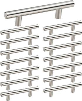 Homdiy 445047991929 15-pack Brushed Nickel Cabinet Pulls - 5-inch Overall Drawer Pull Handles Homdiy 445047991929 15-pack Brushed Nickel Cabinet Pulls - 5-inch Overall Drawer Pull Handles