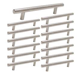 Homdiy 715624604366 15 Pack 4 Inch Brushed Nickel Cabinet Pull Handles
