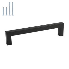 Homdiy 715776295610 30 Pack Black Cabinet Pulls 6-1/4 Inch Matte Stainless St