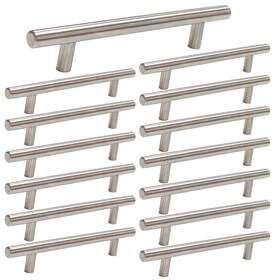 Homdiy 716045060625 15pack 5in Cabinet Pulls Brushed Nickel Handles Modern C