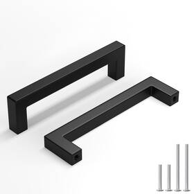B07vhcmdk4 Homdiy 15 Pack Matte Black Cabinet Pulls 4-1/2 Inch Stainles
