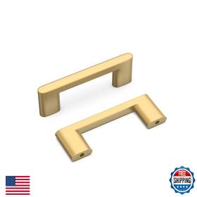B0cfy1gv8y Homdiy 25x Matte Gold Cabinet Pulls 3 Inch Hole Brushed Brass Kitchen Handles