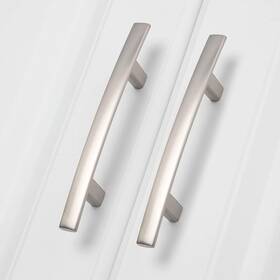 Hd-ls1003bss76 Homdiy 3 Inch Cabinet Handles 20 Pack Brushed Nickel Pulls Arch Drawer Hardw
