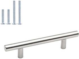 Hd-ls201bss102-20 Homdiy 20 Pack Brushed Nickel Round Bar Cabinet Pull Drawer Handle Stainless