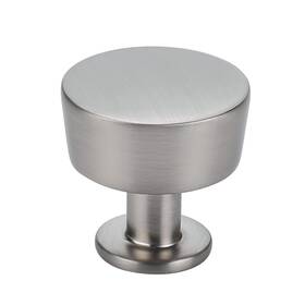 Ls4014snb-10 Homdiy #units-mo 10 Pack Cabinet Knobs Brushed Nickel Dresser Drawer Knobs-round Silver Kitche