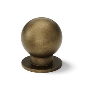 Ls7070vb-10 Homdiy #pack-mo 10 Pack 1 Inch Antique Brass Cabinet Knobs Round Vintage Kitchen Bathroom