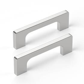Lsl108snb96-10 Homdiy A-mo 10 Pack 3-3/4 Inch Cabinet Pulls Brushed Nickel Drawer Kitchen