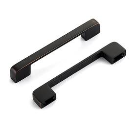 B0dflj5zs9 Home Edit Oil Rubber Bronze Cabinet Pulls 5 Inch Hole Spacing Wide Base Kitchen