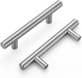 Home Expert 313095661668 5 Inch Cabinet Pulls Brushed Nickel Handles Kitchen