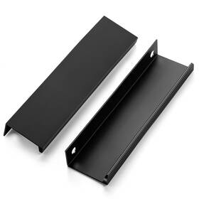 B0b1ttctbj Home Expert 30-pack 102mm Black Cabinet Finger Pulls 4in Hole Center