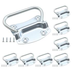 Home Master Hardware 842001132270 3 1/2 In Zinc Plated Pull Ring Handles 8 Pack