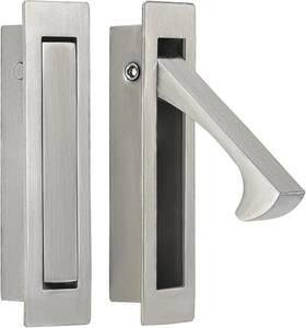 Homotek 313052048099 Recessed Pocket Door Pull Handle Edge Flush Hidden Finger M