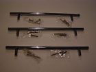 M1850 Hopewell Pull Bar Top 13 Chrome 16 3 Knobs " Lot Polished 8 M1850 Hopewell Pull Bar Top 13 Chrome 16 3 Knobs " Lot Polished 8