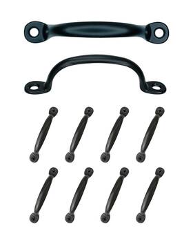 C101-ob Howtool Utility Tray Pulls 10 Pack Oil Rubbed Small Bronze Black