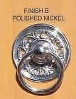 Hrp1014-b Gado Cabinet Knob Pull Backplate Polished Nickel Hardware Drawer Knobs