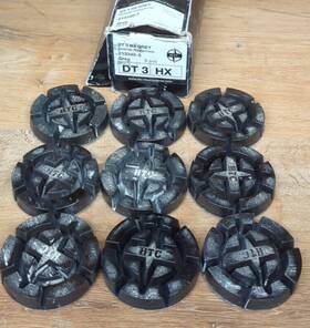213340-3 Htc Dt Diamond Transitional Tools 3hx Gray 9 Pk