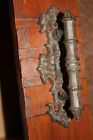 Hw-06 Southern Metal Early American Cast Iron Cabinet Pull Backplate Inch