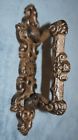 Hw-07 Southern Metal Old Fashion Cabinet Pull Backplate Cast Iron Center