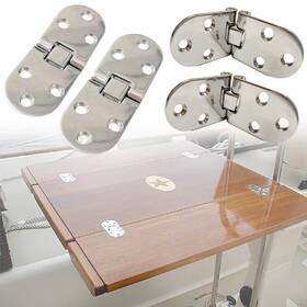 Rfdert435 Hwi Gear Marine Grade Folding Flip Door Hinges Stainless Steel Boat Rv Locker Hat