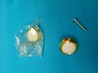 Ibp1924-pbw Amerock New Royal Family Bright Brass Ceramic Knobs In Box