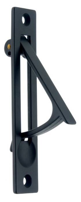 14020-019 Idh By St. Simons 879913005552 Professional Quality Solid Brass 4 Inch Edge Pull Matte Black