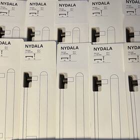 204.057.59 Ikea Nydala 10x Cabinet Handles Drawer Pulls 2 Pack 6 1/16 Inch Bronze -