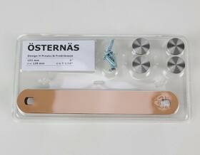403.488.95 Ikea Osternas Leather Handle Tanned 6 Inch New 2 Pack