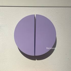 405.732.09 Ikea Begripa Handle Lilac/half-round 5 1/8 Inch New 2-pack