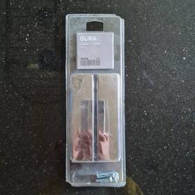 701.772.17 Ikea Glira Cabinet Handles 2-pack Chrome-plated Pulls / Drawer
