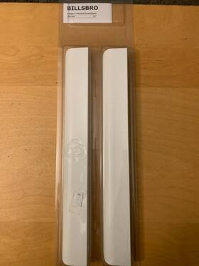 903.343.15 Ikea Billsbro Handle White 2 Pack 12 Inch New / Sealed