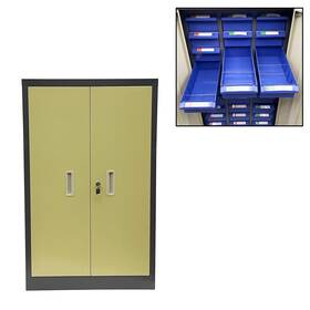 Kk-054559 Illusiyame 30 Drawer Cabinet With Door Keys Storage Hardware Parts Gathering