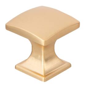 Il-ckrsqr-g25 Ilyapa Rounded Square Cabinet Knob Gold 25 Pack 1 Inch Kitchen