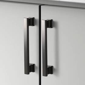 Pullsp-2891-128-blk Imperial Sp-2044a-192-bra 5 Pack / Hexa Series Rectangular Cabinet Handle