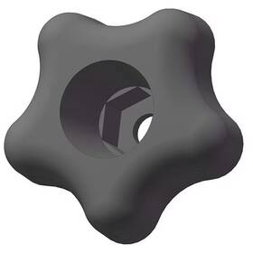 Gnh2-hex5s3a Innovative Components Gnh2-hex5s3a--- Hand Knob Through Hole