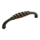 P2023-ri Iron Hardware 96 Pack Belwith Rustic Handl Mm Pull Manchester 5 Hickory