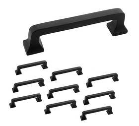 Ir-83-104-blk Iron Valley Hardware 4 Inch C2c 10pk Cast Cabinet Handle/pull