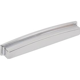 141-192pc Jeffrey Alexander 192 Mm C-c Polished Chrome Renzo Cabinet Cup Pull