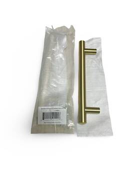 178bg Jeffrey Alexander Lot Of 2 Key West Pull Brushed Gold 128mm C-c